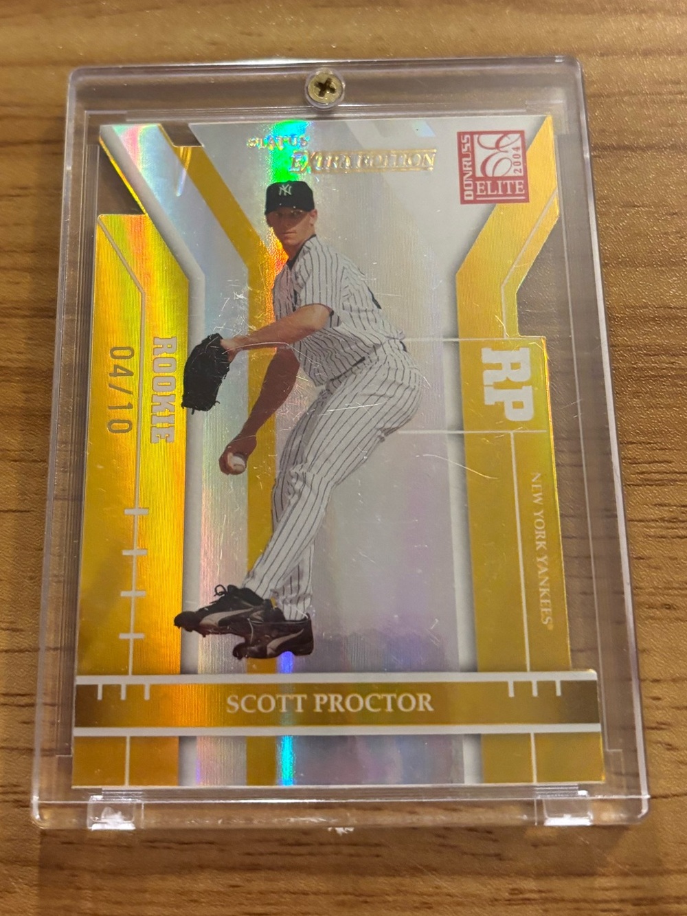 Scott Proctor 2004 Donruss Elite Extra Edition 04/10 Rookie